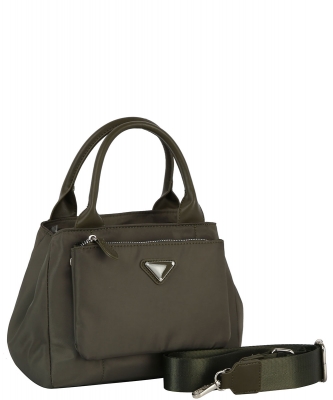 Fashion Nylon Satchel Bag GLV-0103 OLIVE